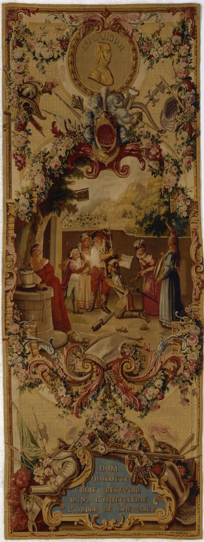 Regence Gobelins kárpit Don Quijote történetével, 1717-18 alkotó: French School