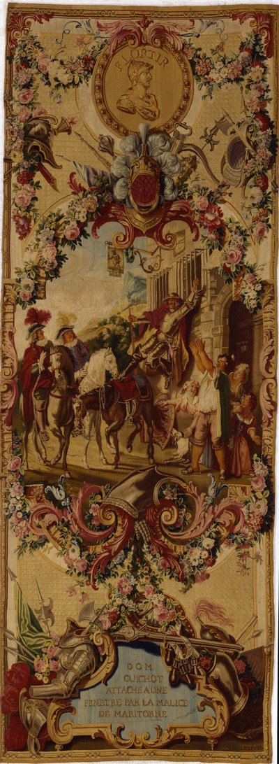 Regence Gobelins kárpit Don Quijote történetével, 1717-18 alkotó: French School