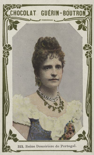 Reine Douairiere de Portugal (színes fotó) alkotó: French School