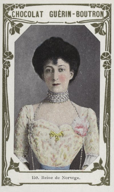Norvégia királynője (színes fotó) alkotó: French School