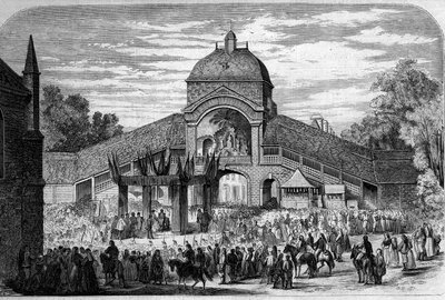 Vallási szertartás – 1858. augusztus 15.: Nagyboldogasszony ünnepe Szent Anna d