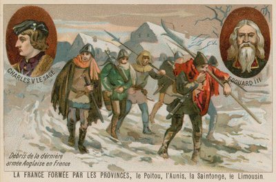 Az utolsó angol hadsereg maradványai Franciaországban alkotó: French School
