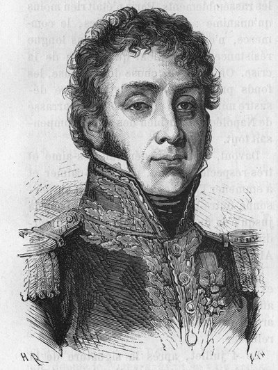 Remy Joseph Isidore Exelmans (vagy Exelmans), Franciaország marsallja és társa (1775-1852) - Henri Martin „Franciaország története” című művében alkotó: French School