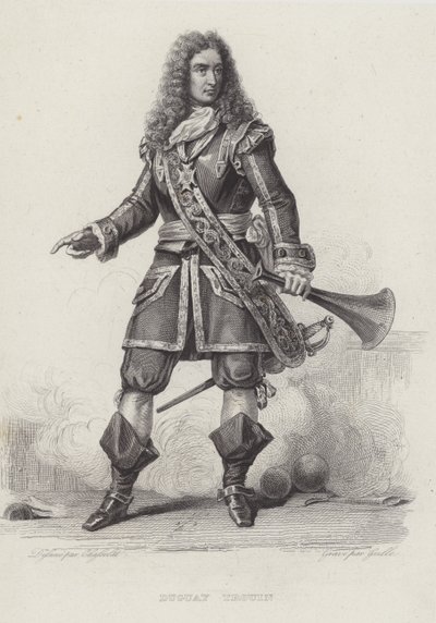 Rene Duguay-Trouin, francia korzár (metszet) alkotó: French School