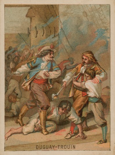 Rene Duguay-Trouin Saint Malo francia korzárja alkotó: French School