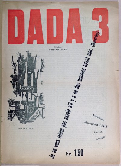 Rev kép Dadáról. 3, de Senbu r 1918 alkotó: French School