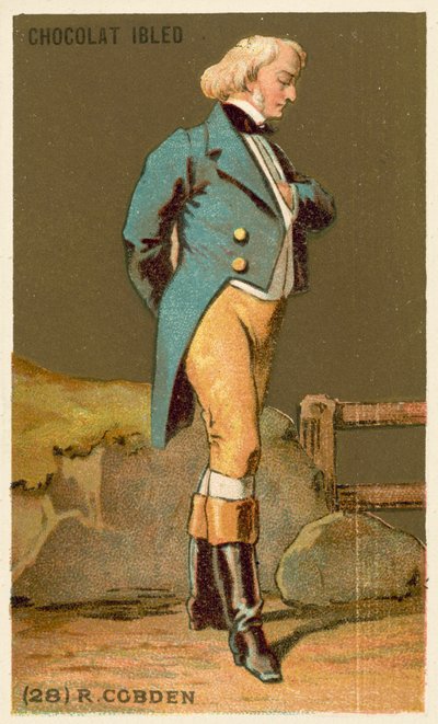 Richard Cobden, angol politikus (chromolitho) alkotó: French School