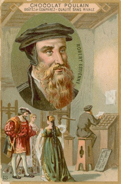 Robert Estienne alkotó: French School