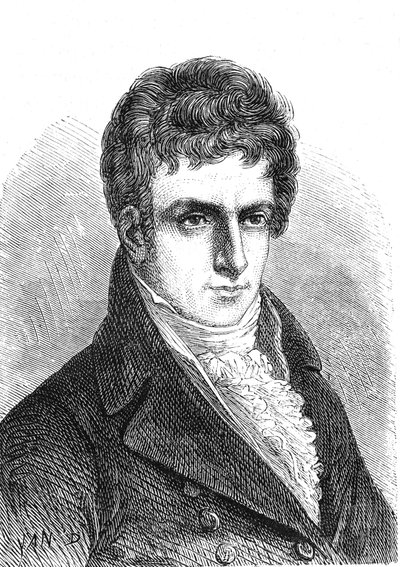 Robert FULTON (1765-1815), American engineer and inventor (steamboat). alkotó: French School