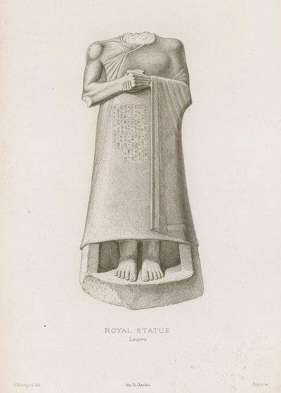 Királyi szobor, Louvre alkotó: French School