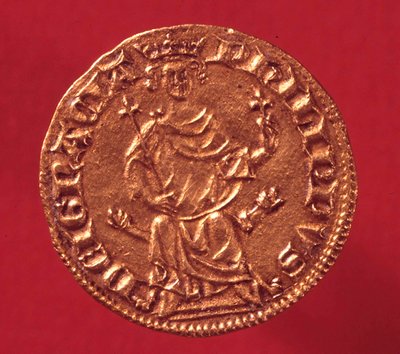 IV. Fülöp le Bel (1268-1314) királyi aranypajzsa. 1290. Párizs, Valuta Múzeum alkotó: French School