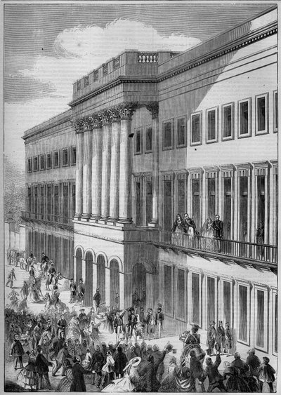 Királyi házasság Belgiumban alkotó: French School