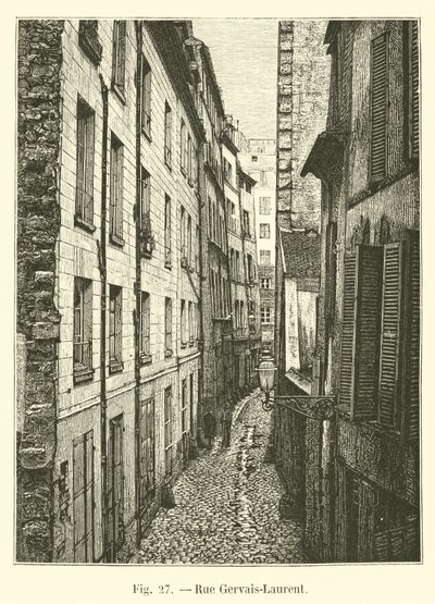Rue Gervais-Laurent alkotó: French School