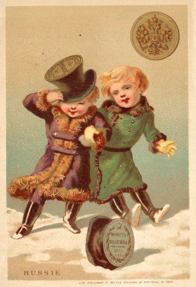 Oroszország (chromolitho) alkotó: French School
