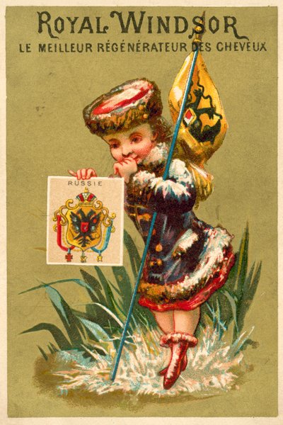 Oroszország (chromolitho) alkotó: French School