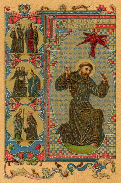 S Franciscus DAssisi alkotó: French School