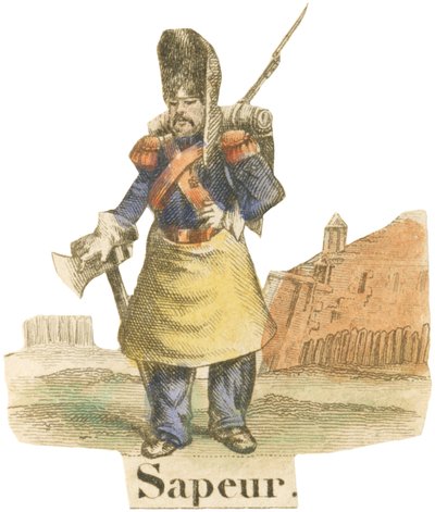 S mint Sapper alkotó: French School