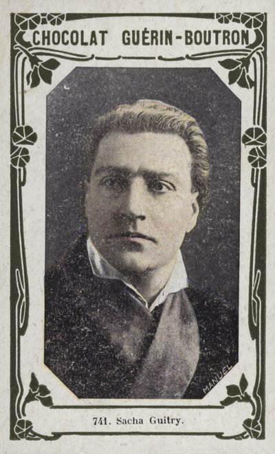 Sacha Guitry (színes fotó) alkotó: French School