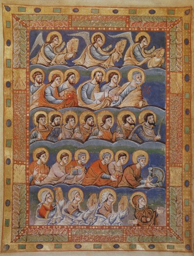 Saint-Denis Sacramentary of France, 9. század alkotó: French School