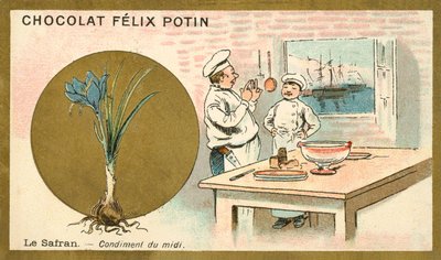 Sáfrány (chromolitho) alkotó: French School