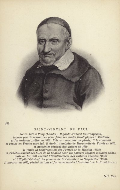 Saint Vincent de Paul alkotó: French School