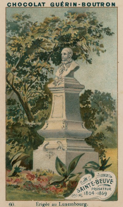 Sainte-Beuve, ügyész, 1804-1869, Erigee au Luxembourg alkotó: French School