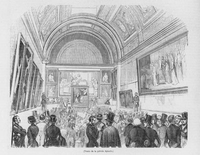 Az Aguado galéria eladása, 1843 alkotó: French School