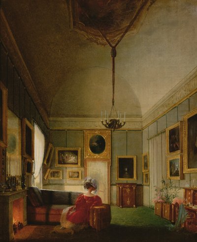 Hortense de Beauharnais szalon (1783-1837) Arenenbergben alkotó: French School