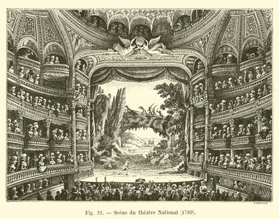 Nemzeti Színház, 1789 alkotó: French School