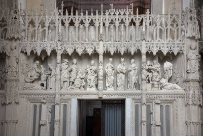 A Chartres székesegyház kórusának jelenetei alkotó: French School