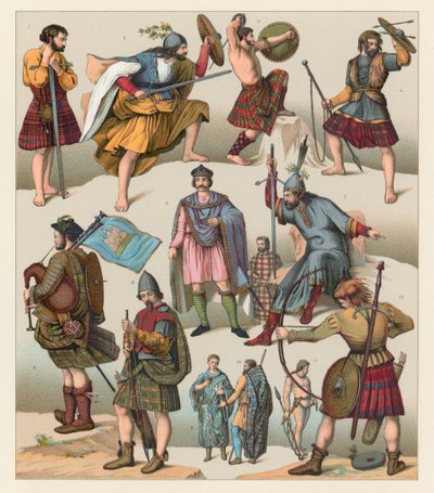 Skócia jelmez alkotó: French School