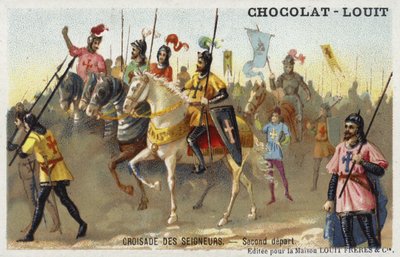 A hercegek keresztes hadjáratának második indulása, 1. keresztes hadjárat, 1096 alkotó: French School