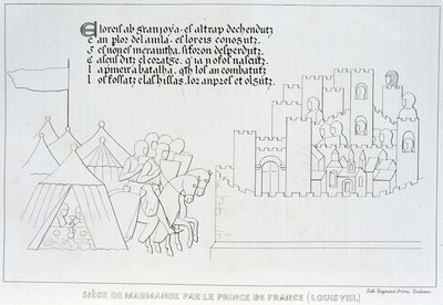Lajos Marmande ostroma alkotó: French School