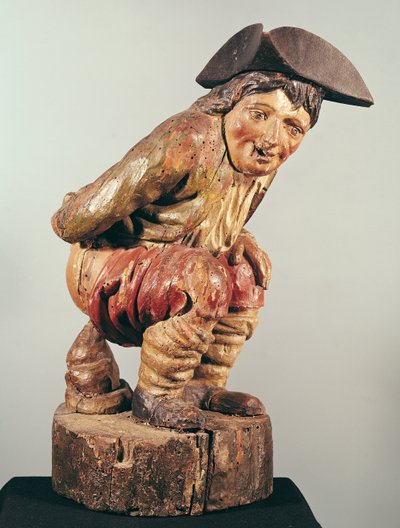 Fűszerkereskedő cégtábla (polikróm fa) alkotó: French School