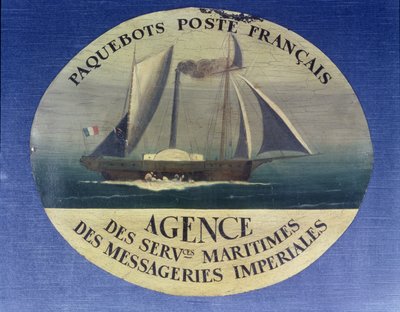 Jelentkezzen be az Agence des Services Maritimes des Messageries Imperiales által üzemeltetett postahajó szolgáltatásra alkotó: French School