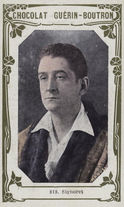 Signoret (színes fotó) alkotó: French School