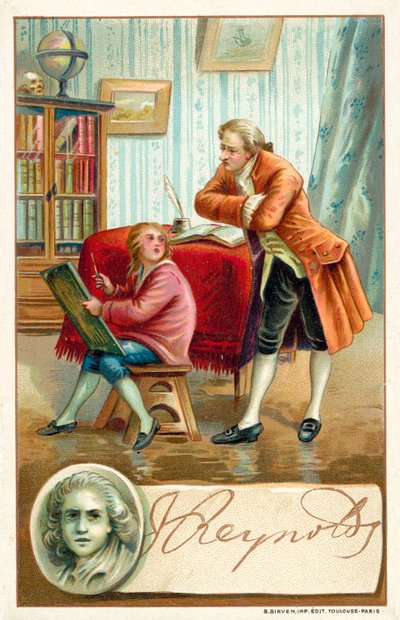 Sir Joshua Reynolds angol festő (chromolitho) alkotó: French School