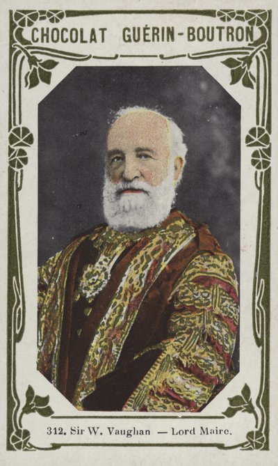 Sir W Vaughan, Lord Maire (színes fotó) alkotó: French School