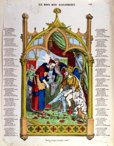 Le Bon Roi Dagobert dalszövegei, 19. század közepe alkotó: French School