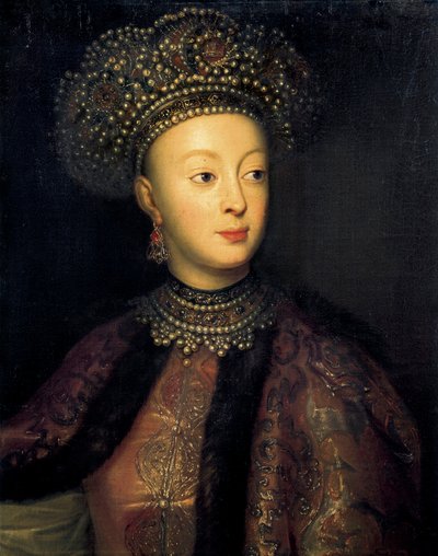Sophia Alekseyevna, orosz (olaj, vászon) alkotó: French School