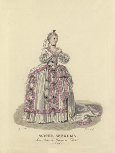 Sophie Arnould francia operaénekes alkotó: French School