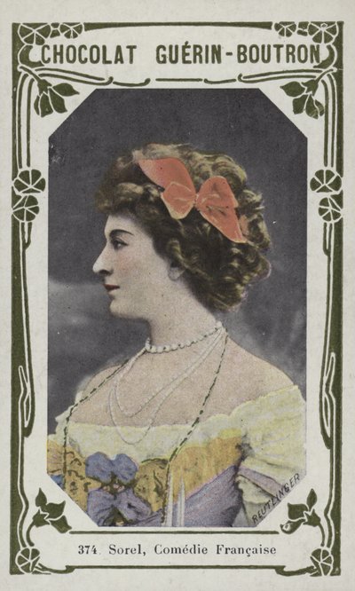 Sorel, Comedie Francaise (színes fotó) alkotó: French School