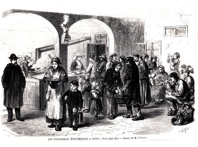 Leveskonyha Párizsban, c. 1860 alkotó: French School