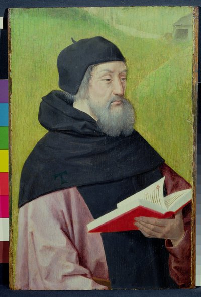 Szent Antal apát (olaj, tábla) alkotó: French School