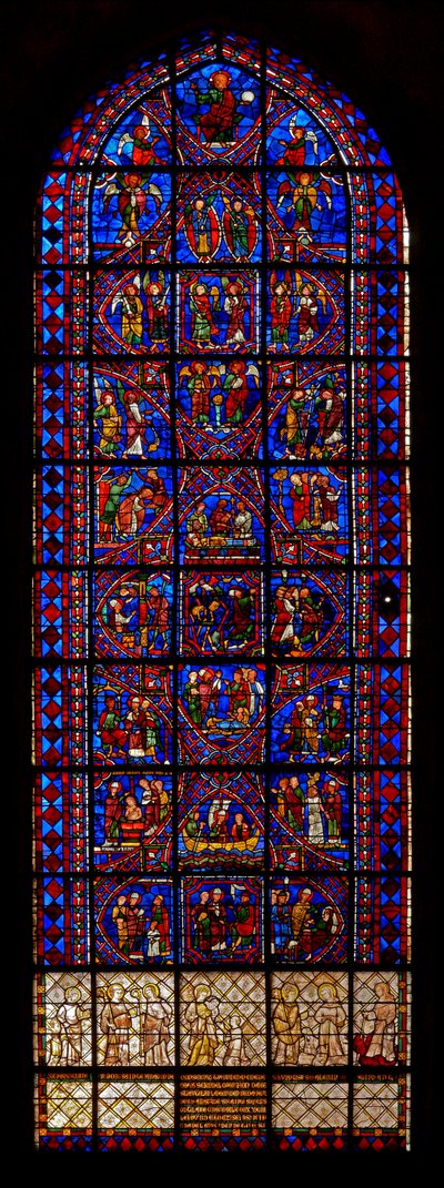 St. Apollinaire; Az angyali hierarchia (w36) alkotó: French School