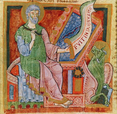 Szent Lukács evangélista, 1120 alkotó: French School