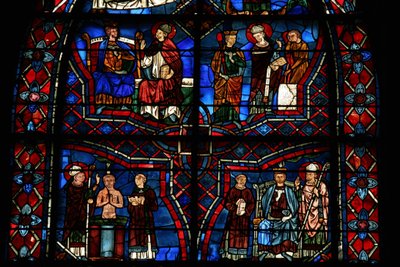 Szent Remi megkereszteli Roi Clovis-t alkotó: French School