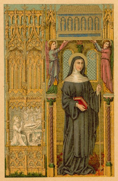 Sta Scholastica alkotó: French School
