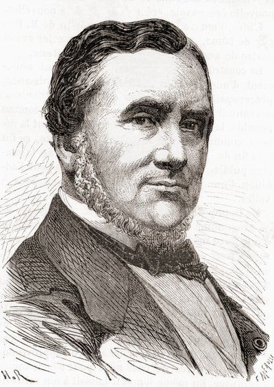 Stanislas Charles Henri Dupuy de Lôme, a Les Merveilles de la Science című, 1870 körül megjelent kötetből (metszet). alkotó: French School