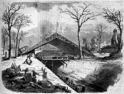 A párizsi Bois de Boulogne gleccsere munkáinak állapota alkotó: French School